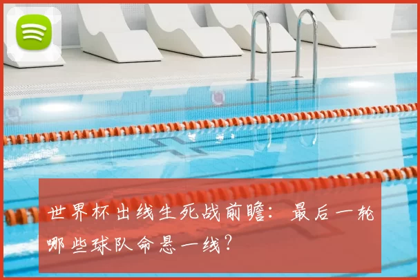 世界杯出线生死战前瞻:最后一轮哪些球队命悬一线?