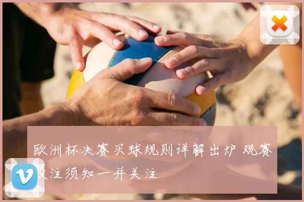 欧洲杯决赛买球规则详解出炉 观赛投注须知一并关注