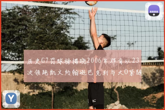 历史G7罚球榜揭晓2006年邓肯以23次领跑凯文约翰逊巴克利与大O紧随其后
