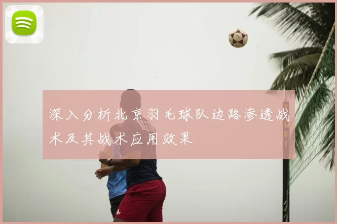 深入分析北京羽毛球队边路渗透战术及其战术应用效果